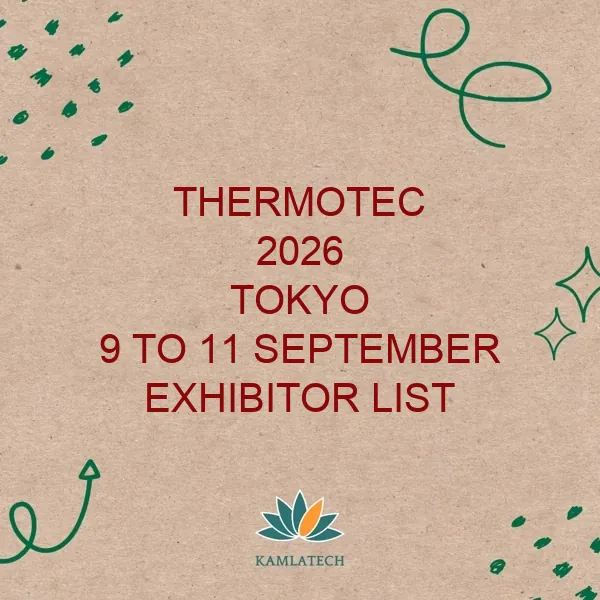 Thermotec Tokyo 2026 Exhibitor List (185 Exhibitors)